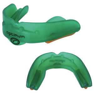 Green Optimum Matrix sports mouthguard, image 2 of 3 - Optimum