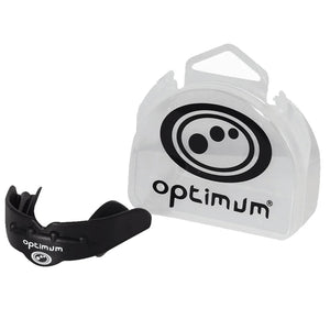 Black Optimum Matrix sports mouthguard, image 1 of 3 - Optimum