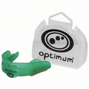 Green Optimum Matrix sports mouthguard, image 1 of 3 - Optimum