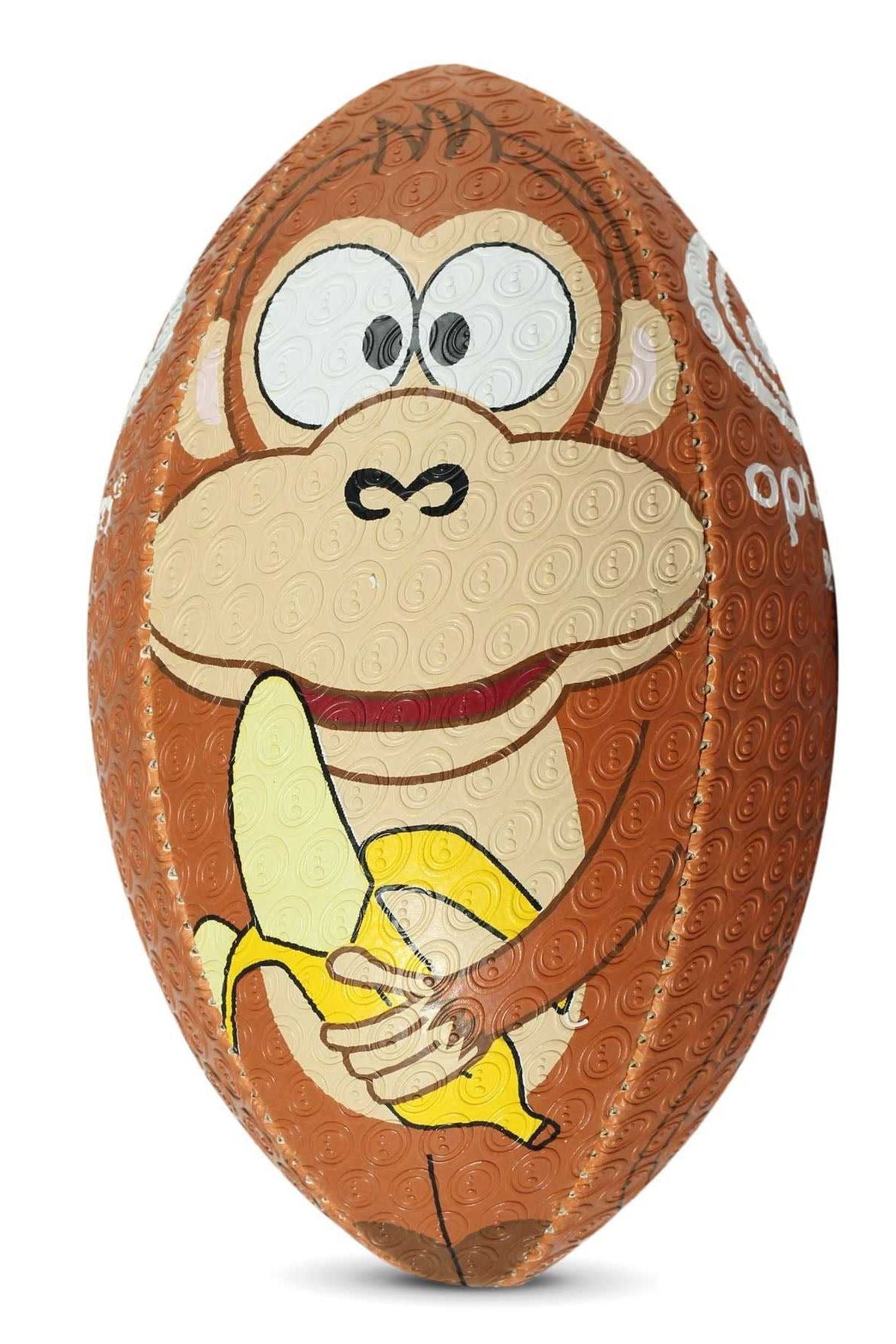 Cartoon Rugby Ball – Illustrated Kids' Training Ball, Multiple Designs - Optimum
